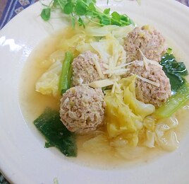 肉団子のキャベツ煮